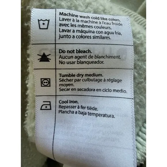 Carhartt Clarksburg 1/2 Zip Hoodie Sweatshirt, Size Large, Mint Green - Picture 5 of 5